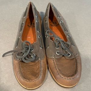 Lucky Brand Leather boat shoes
